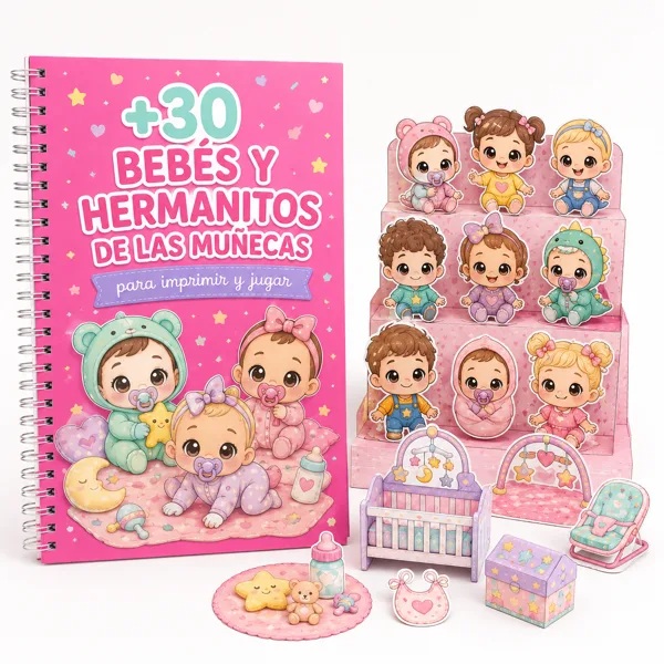 +30 Bebés y Hermanitos de las Muñecas